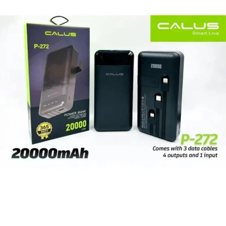 پاوربانک 22.5 وات کالوس مدل P-272 ظرفیت 20000 میلیآمپرساعت